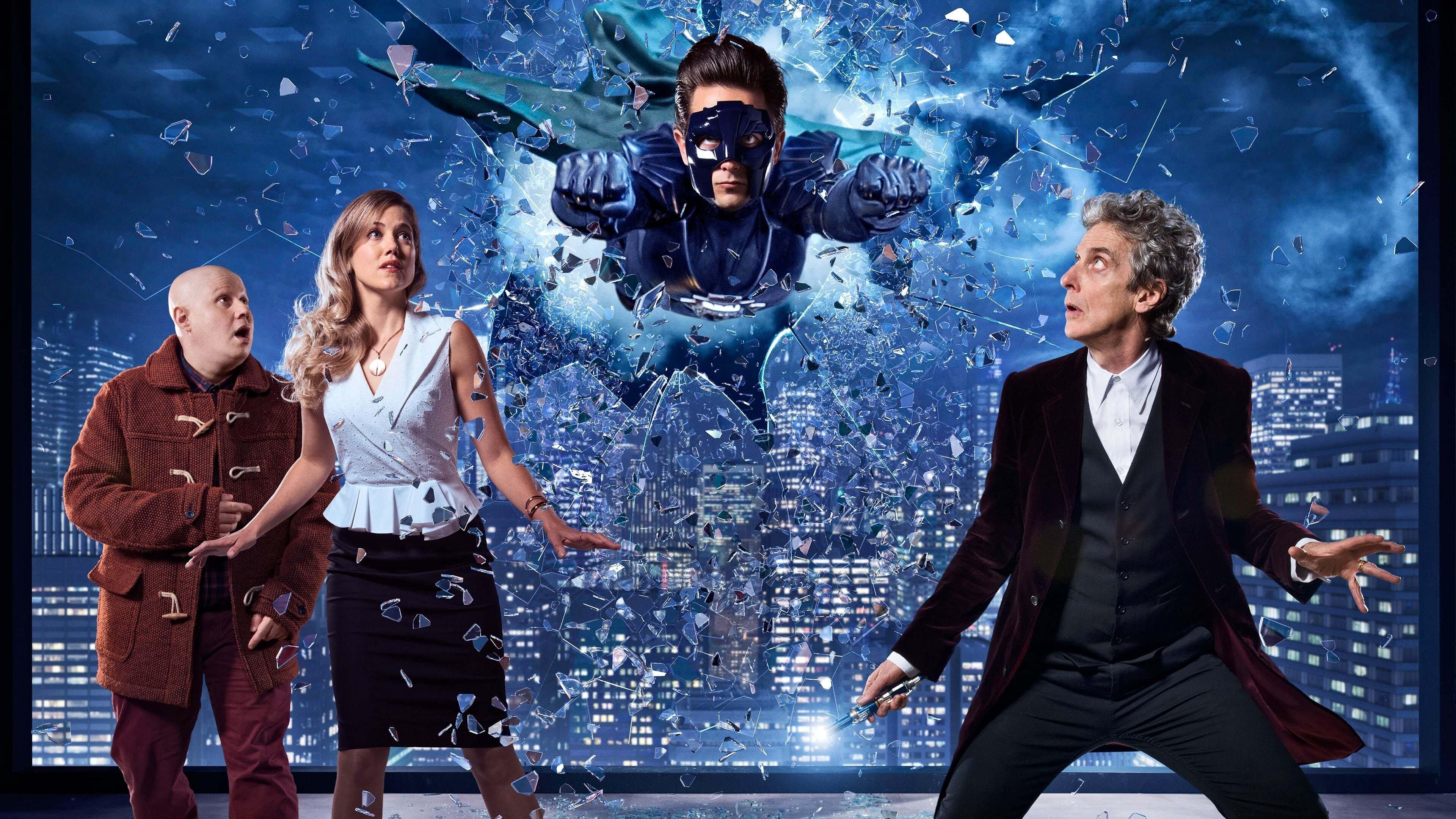 Doctor Who: The Return of Doctor Mysterio 2016 movie scene