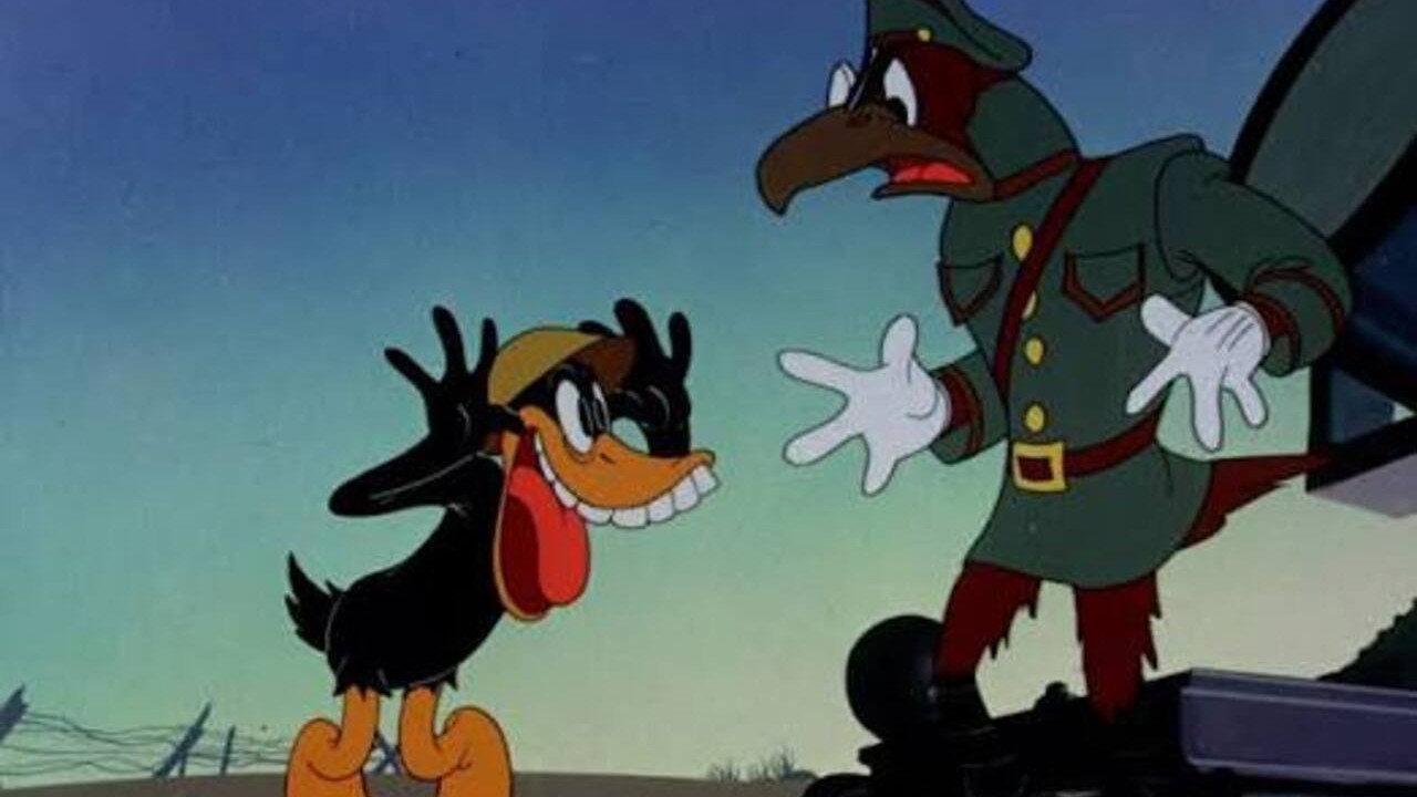 Daffy - The Commando 1943 movie scene