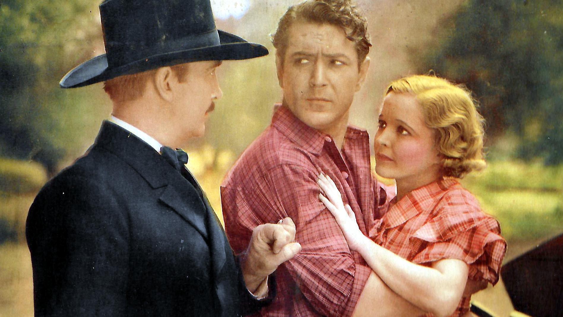 The Crooked Trail 1936 movie scene