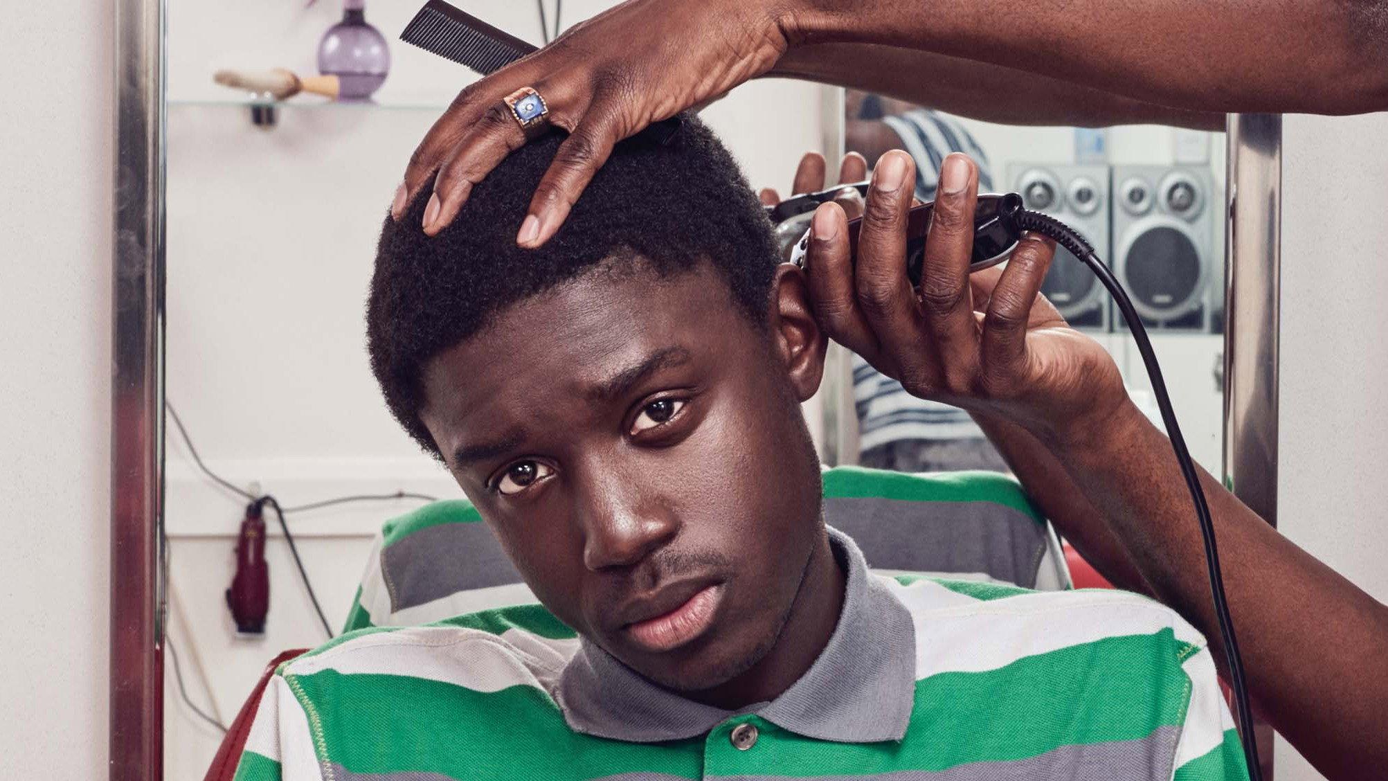 National Theatre Live: Barber Shop Chronicles 2018 movie scene