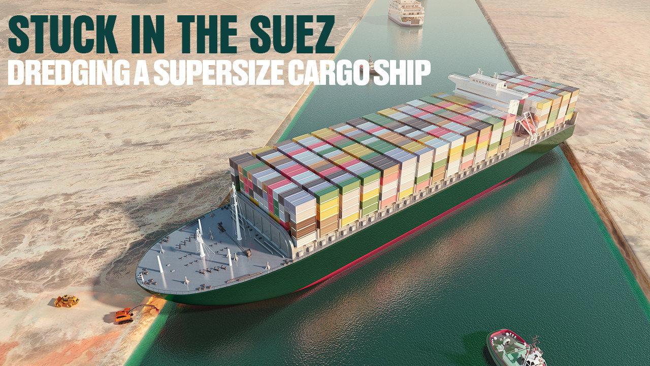 Stuck In The Suez 2021 movie scene