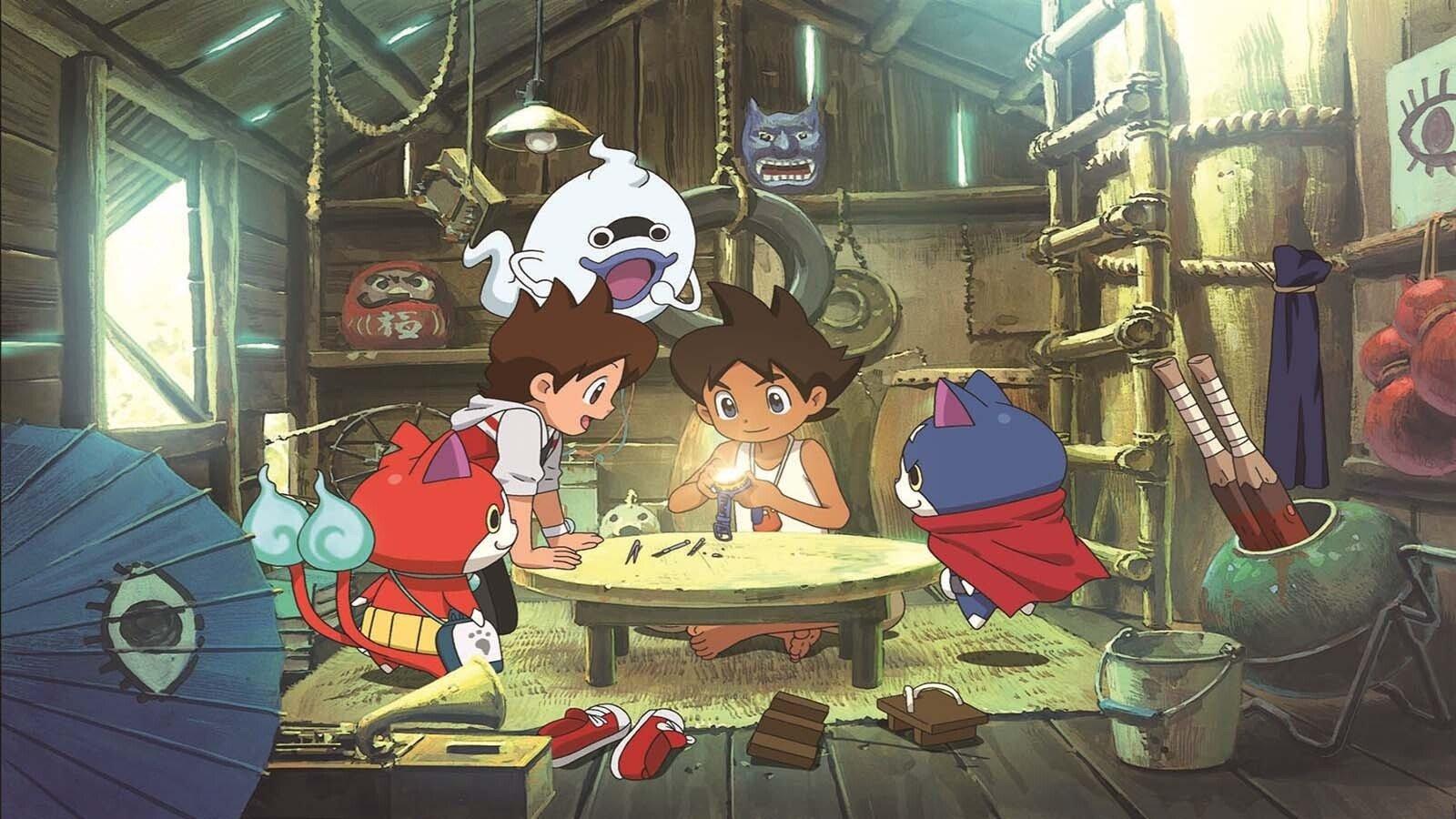 Yo-kai Watch: The Movie 2014 movie scene