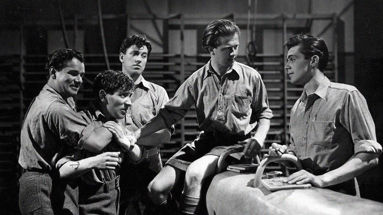 Boys in Brown 1949 movie scene