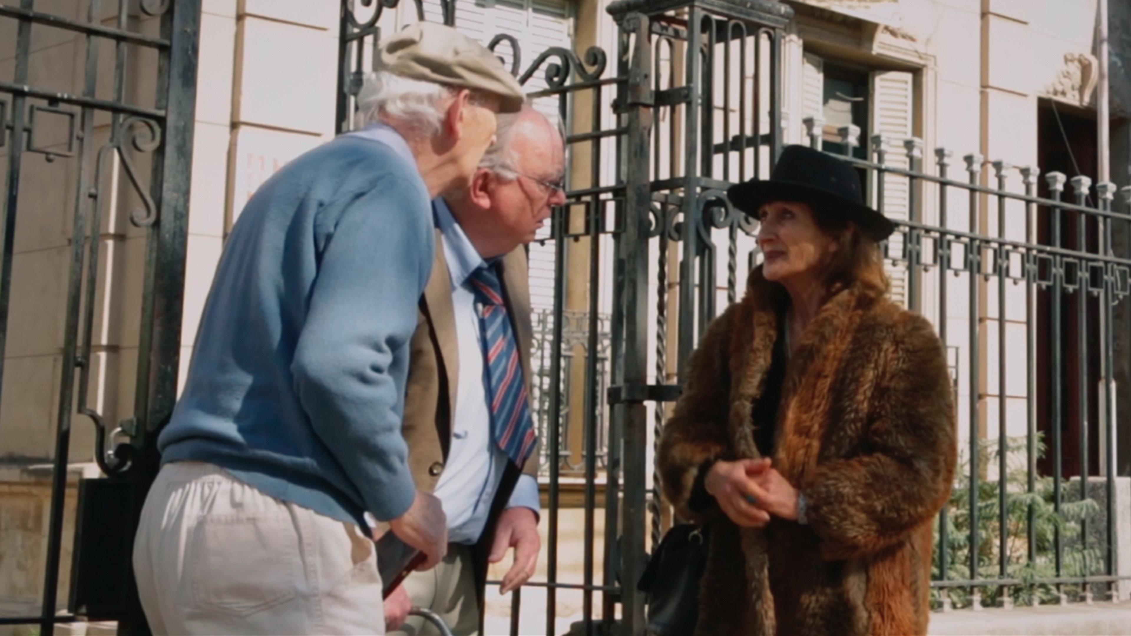 Three stories and a crossword 2019 movie scene