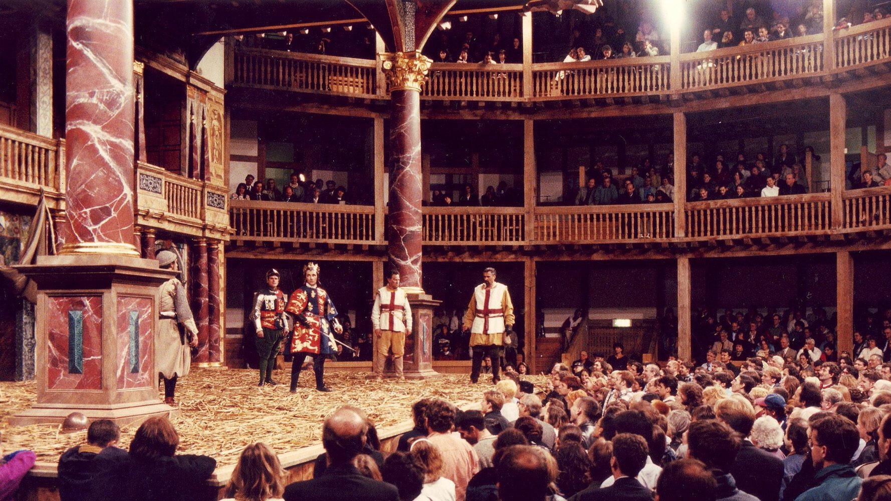 Henry V at Shakespeare's Globe 1997 movie scene