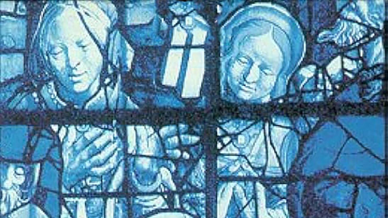 Sister Wendy's Pains of Glass 1995 movie scene