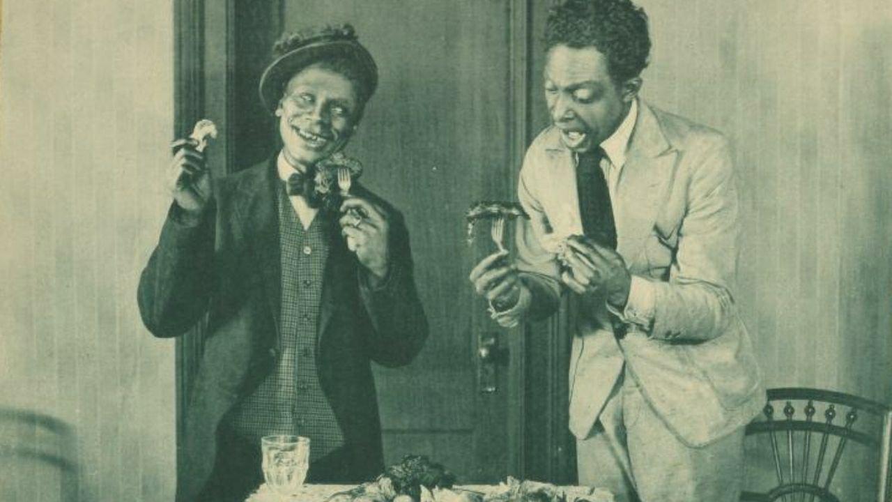 The Jazz Hounds 1921 movie scene