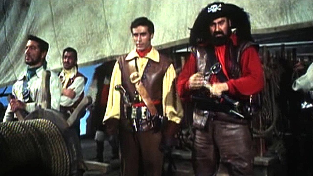 The Masked Man Against the Pirates 1964 movie scene