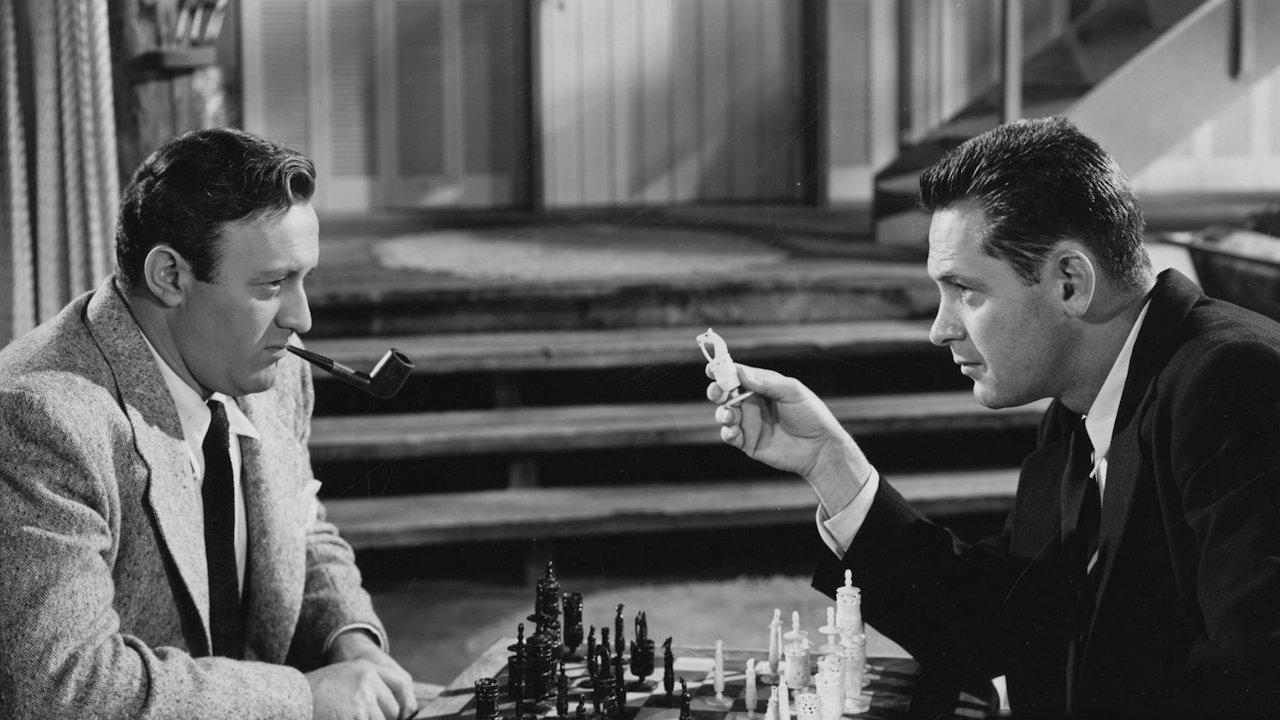 The Dark Past 1948 movie scene
