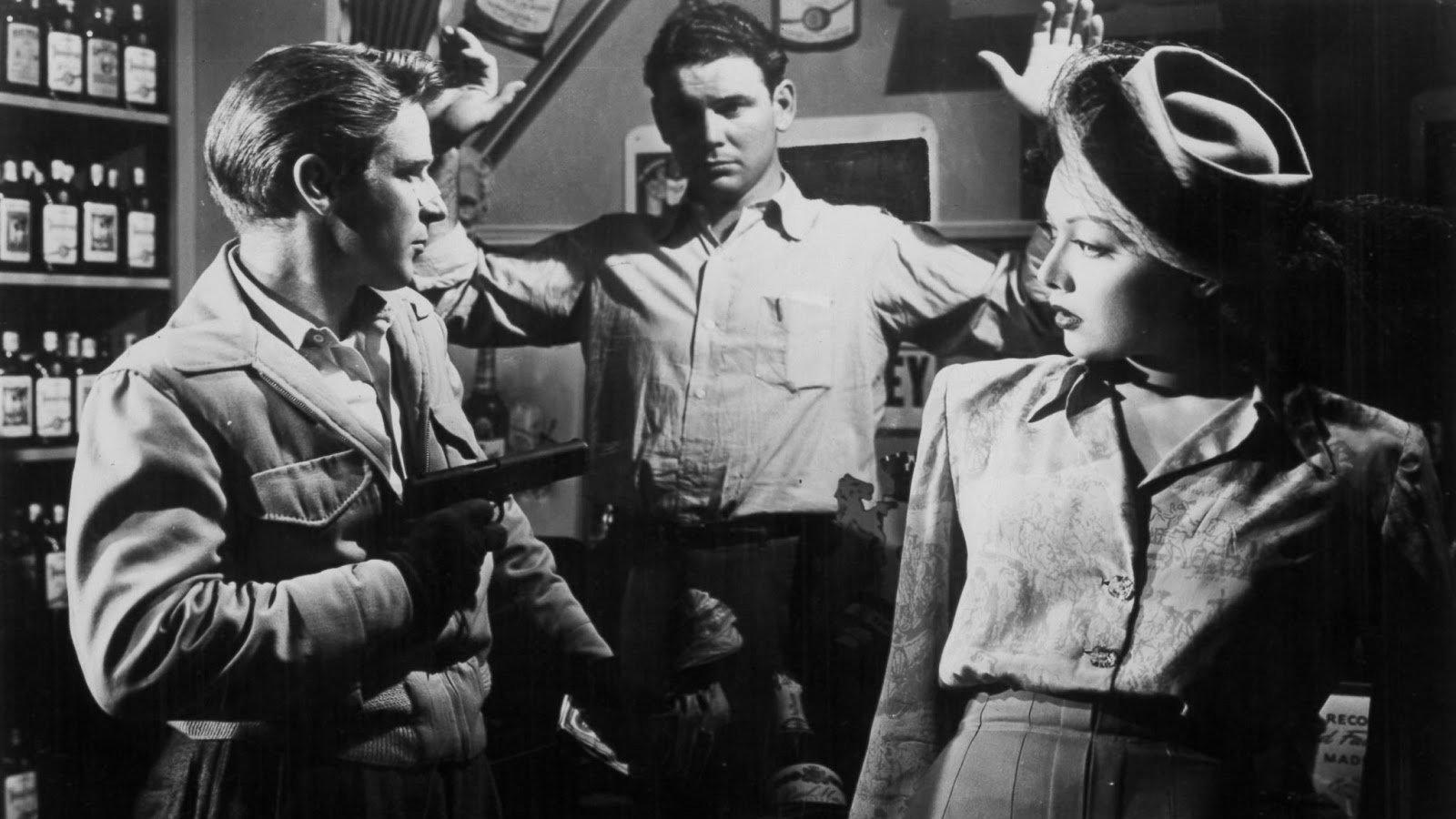 He Walked by Night 1949 movie scene