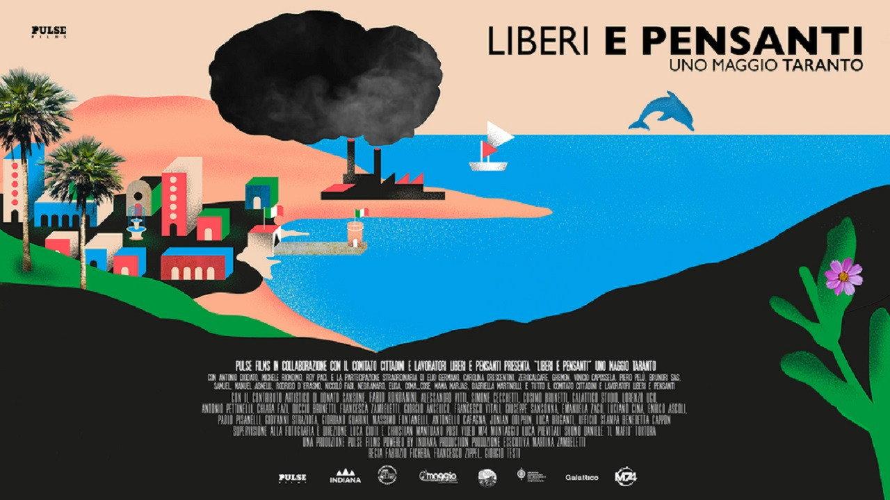 Liberi e pensanti - Uno maggio Taranto 2020 movie scene