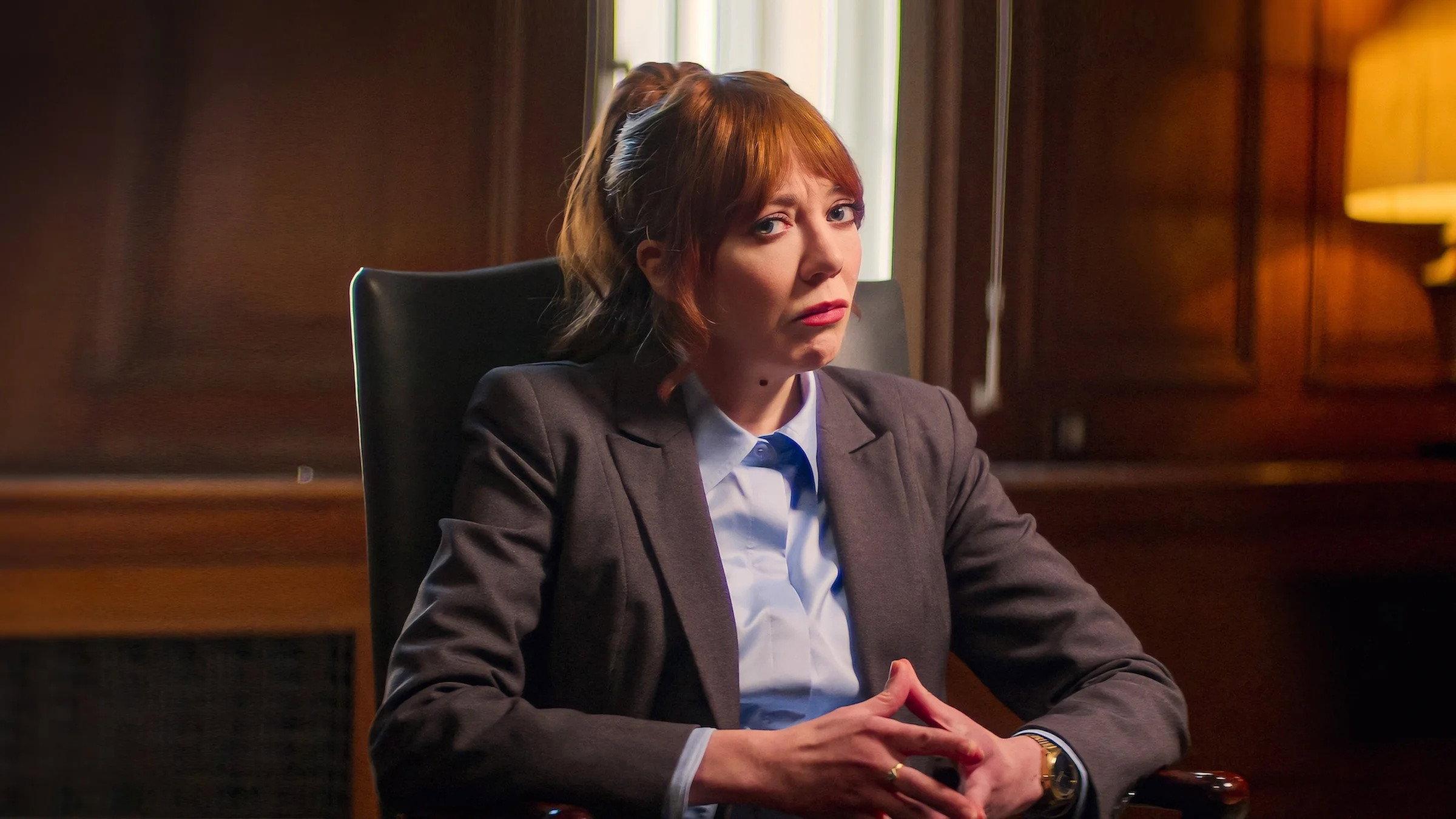 Cunk on Life 2024 movie scene