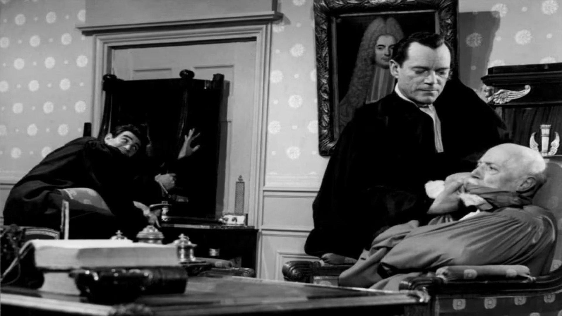 Headlines of Destruction 1955 movie scene
