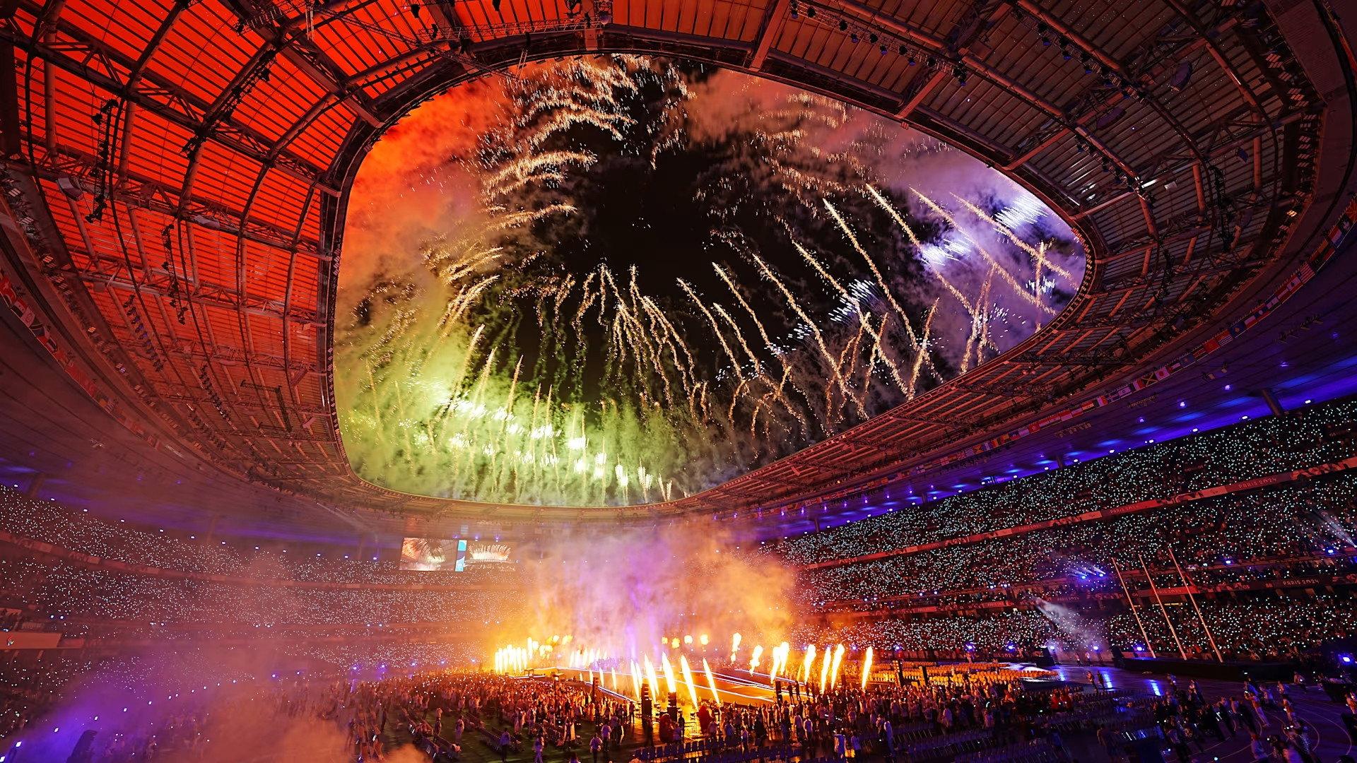 Paris 2024 Paralympic Closing Ceremony 2024 movie scene