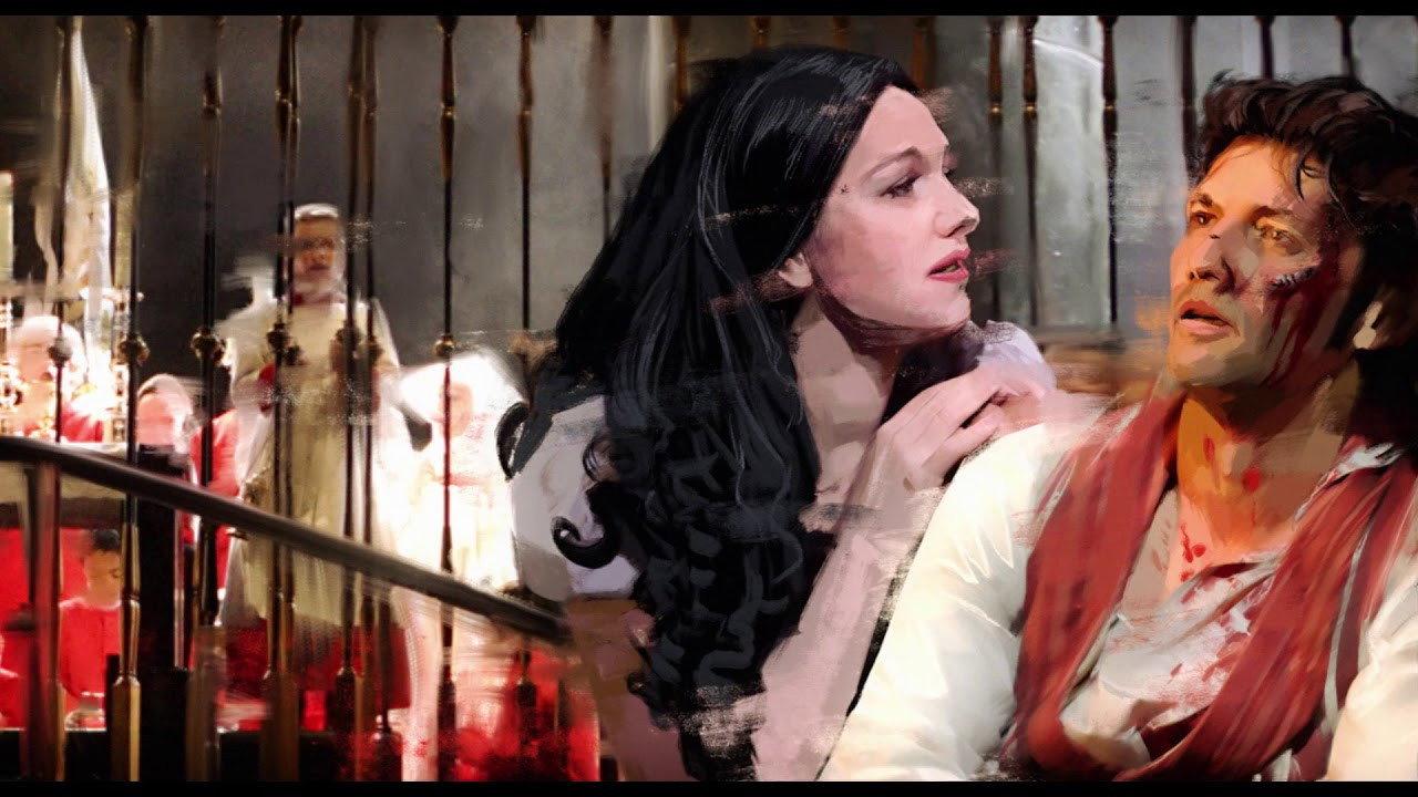 Royal Opera House: Tosca 2018 movie scene