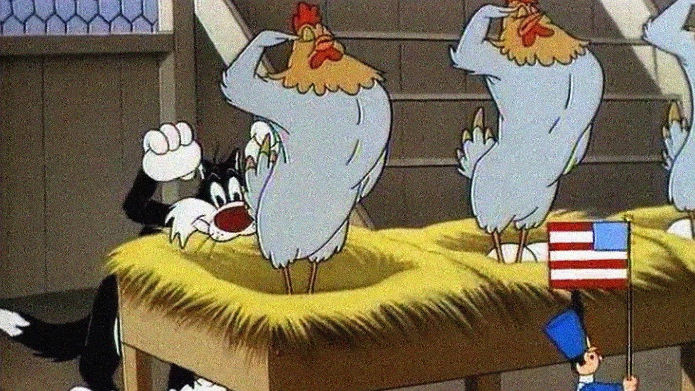 Fowl Weather 1953 movie scene