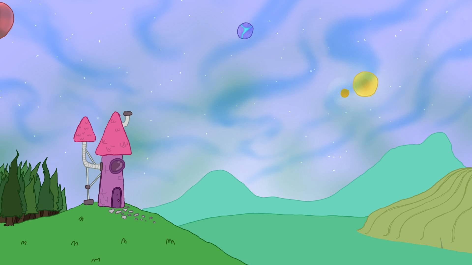 Wizard Planet movie scene
