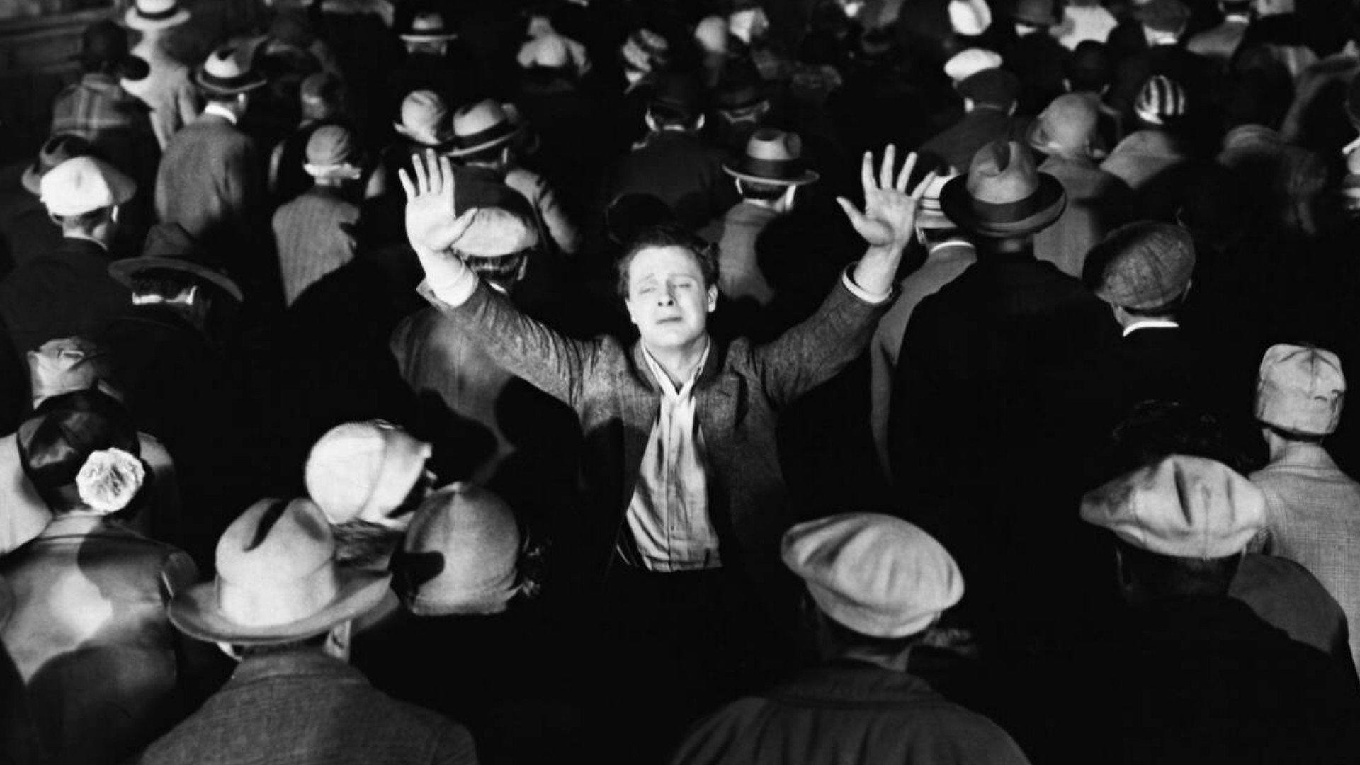 The Crowd 1928 movie scene