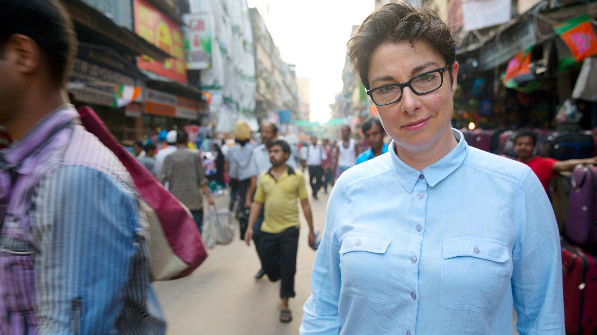 Kolkata with Sue Perkins 2015 movie scene