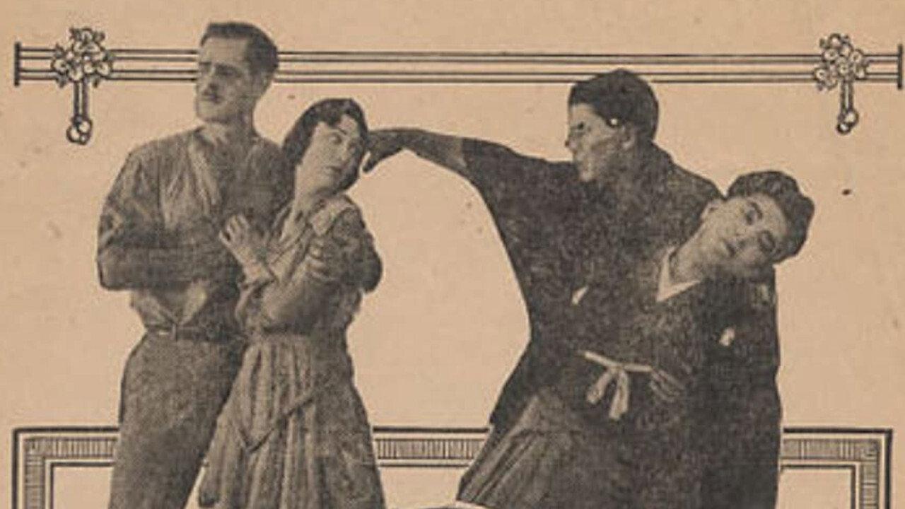 The Call of the East 1917 movie scene