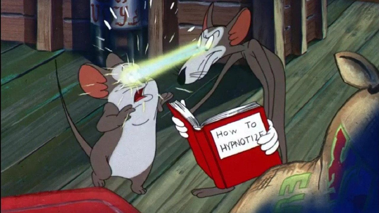 The Mouse-Merized Cat 1946 movie scene