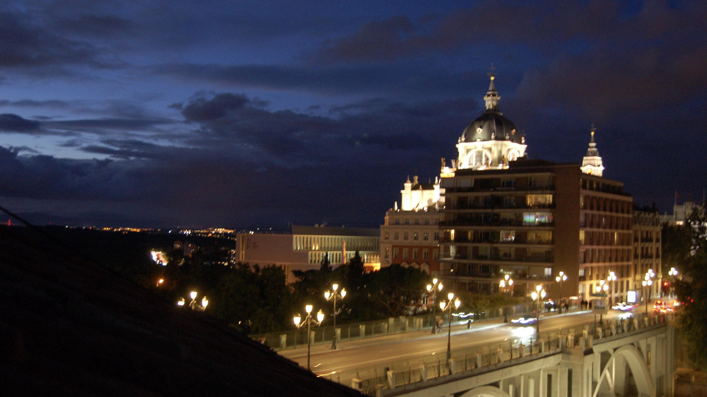 Madrid at dusk 2024 movie scene