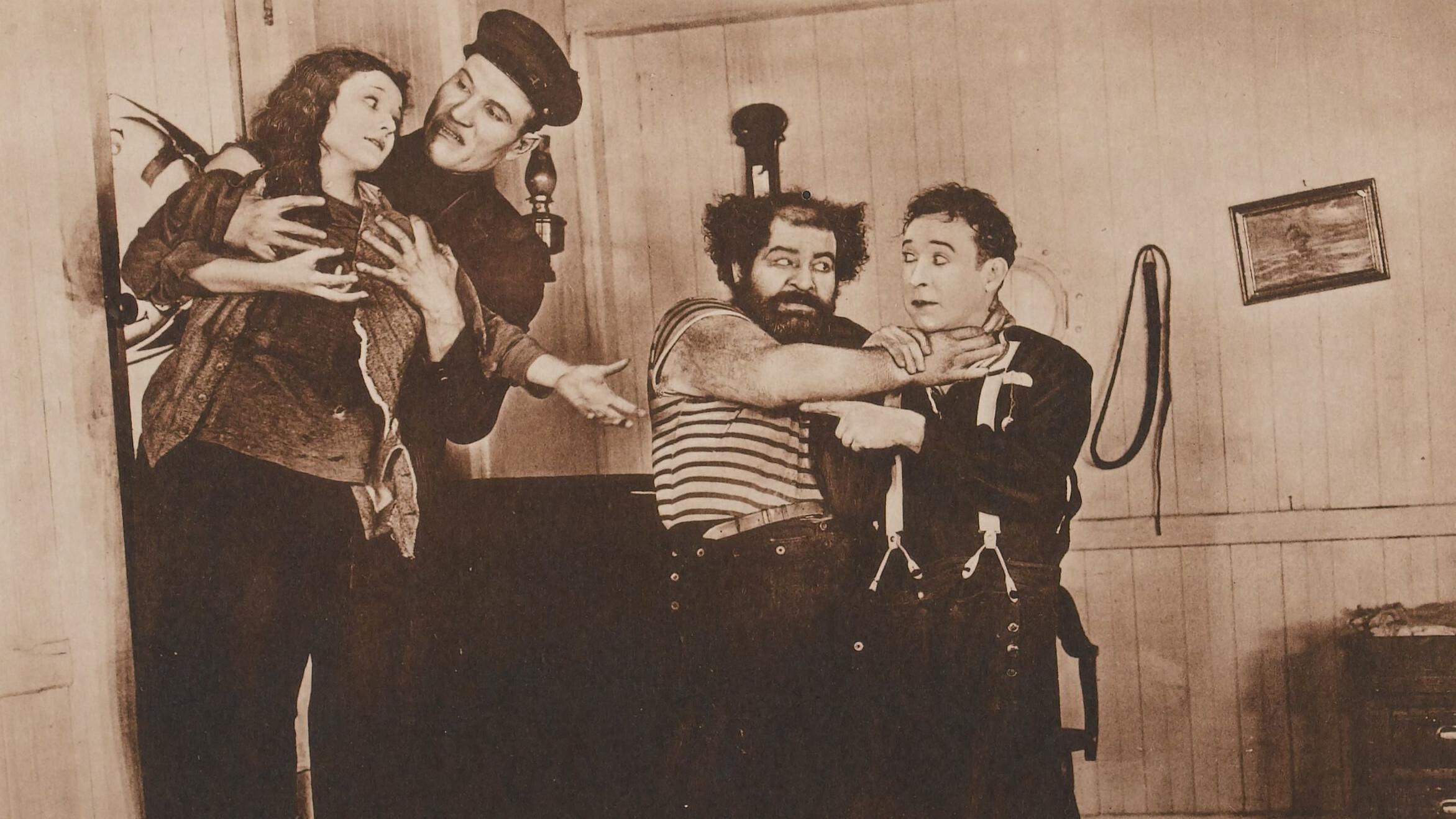 Shanghaied Lovers 1924 movie scene