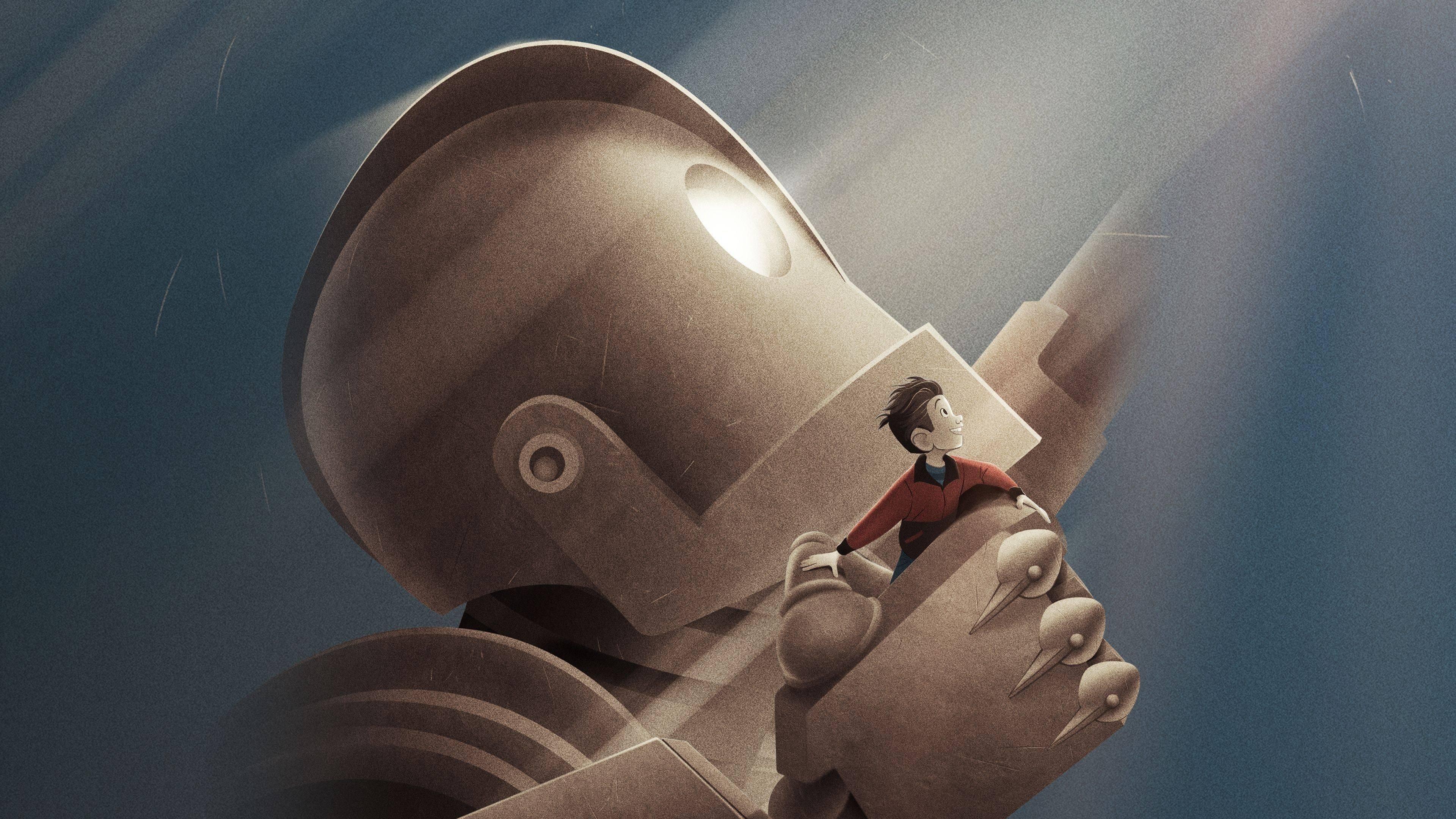 The Iron Giant 1999 movie scene