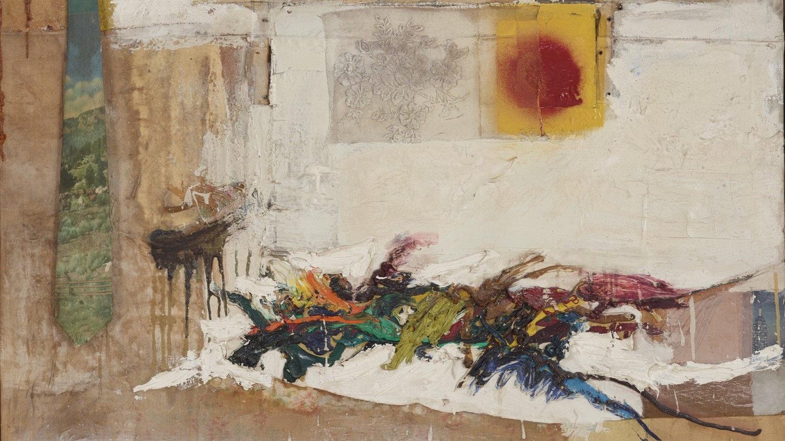 Robert Rauschenberg: Retrospective 1979 movie scene