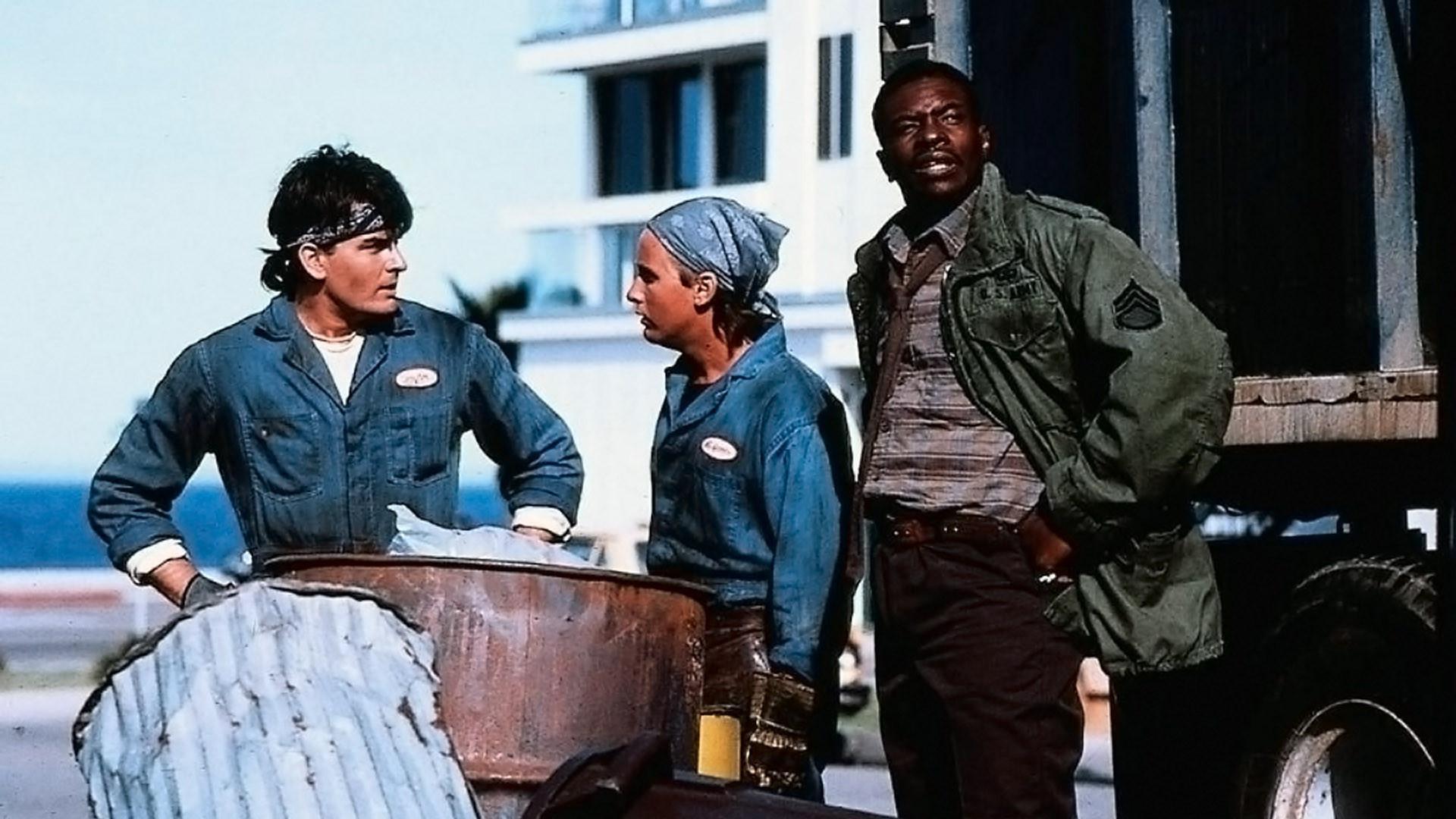 Men at Work 1990 movie scene