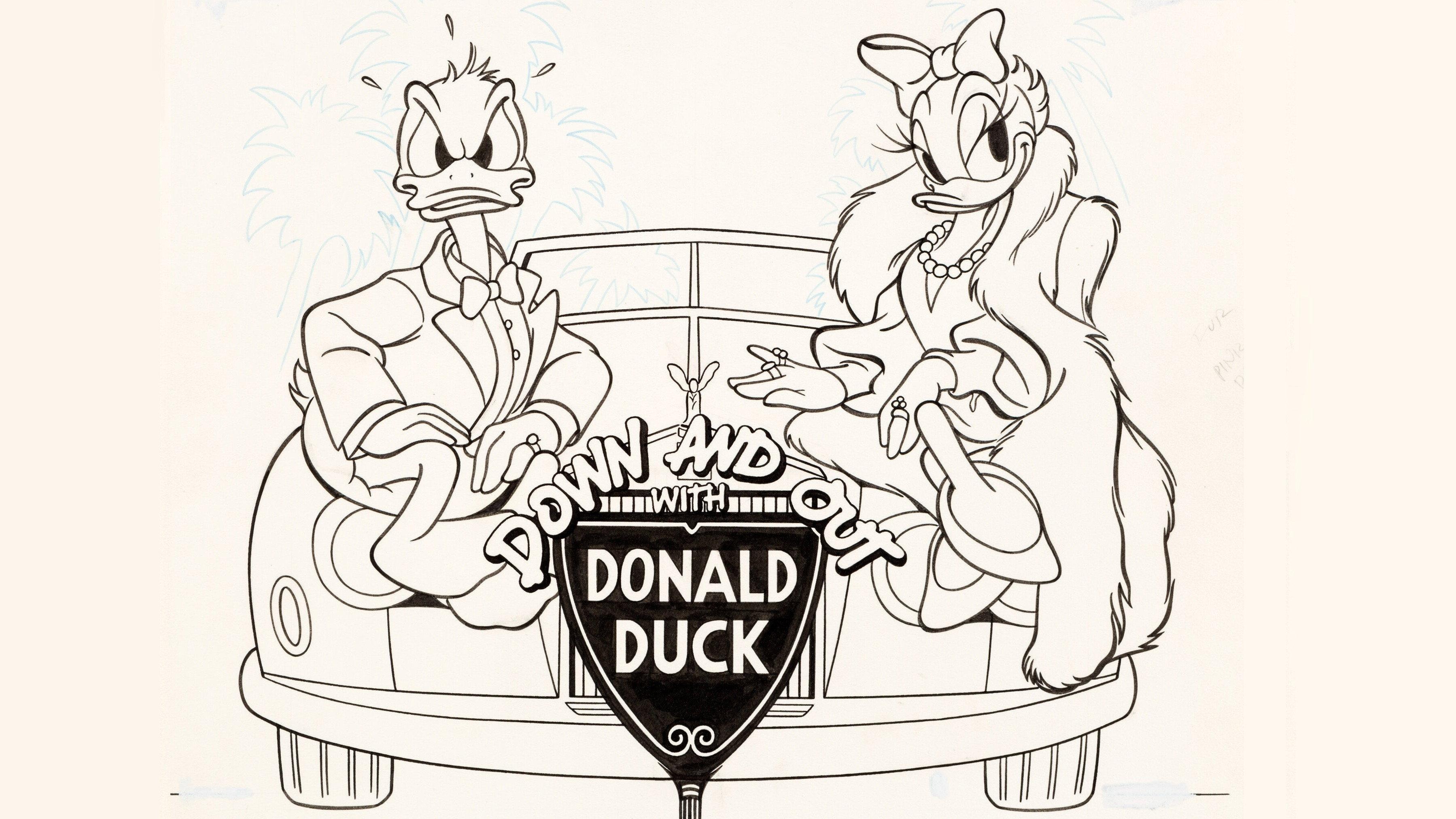 Down and Out with Donald Duck 1987 movie scene