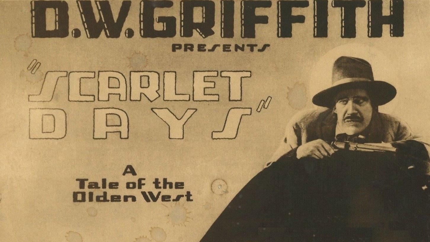 Scarlet Days 1919 movie scene