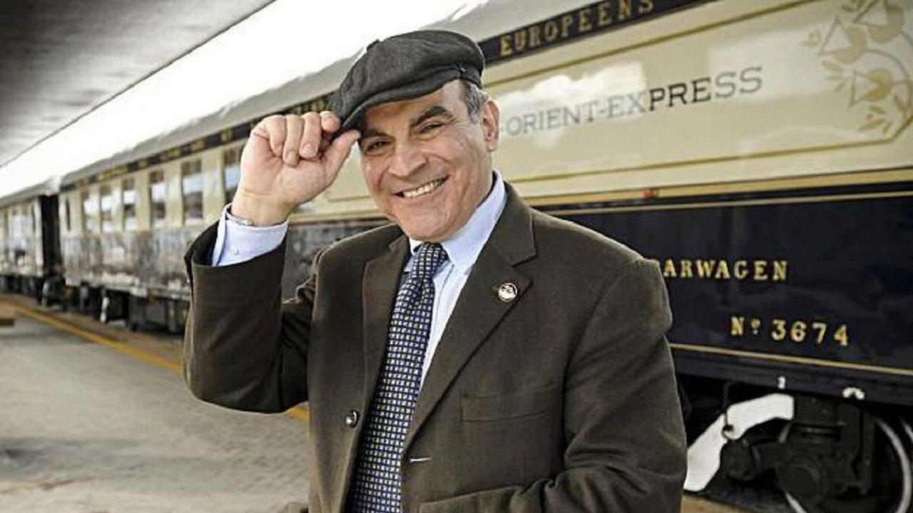 David Suchet on the Orient Express 2010 movie scene