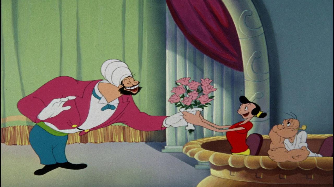 A Balmy Swami 1949 movie scene