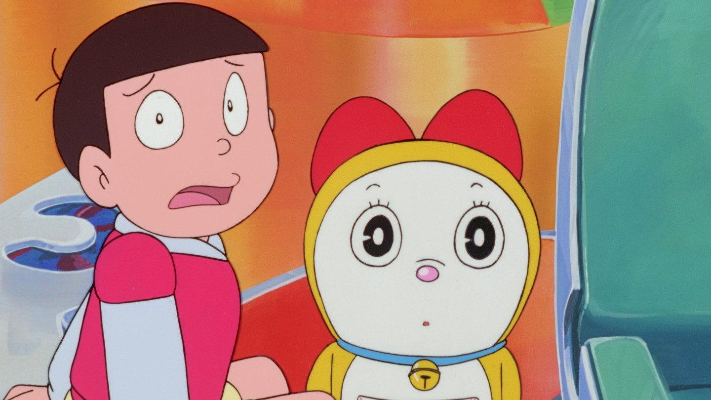 Dorami-chan: Wow, The Kid Gang of Bandits 1991 movie scene