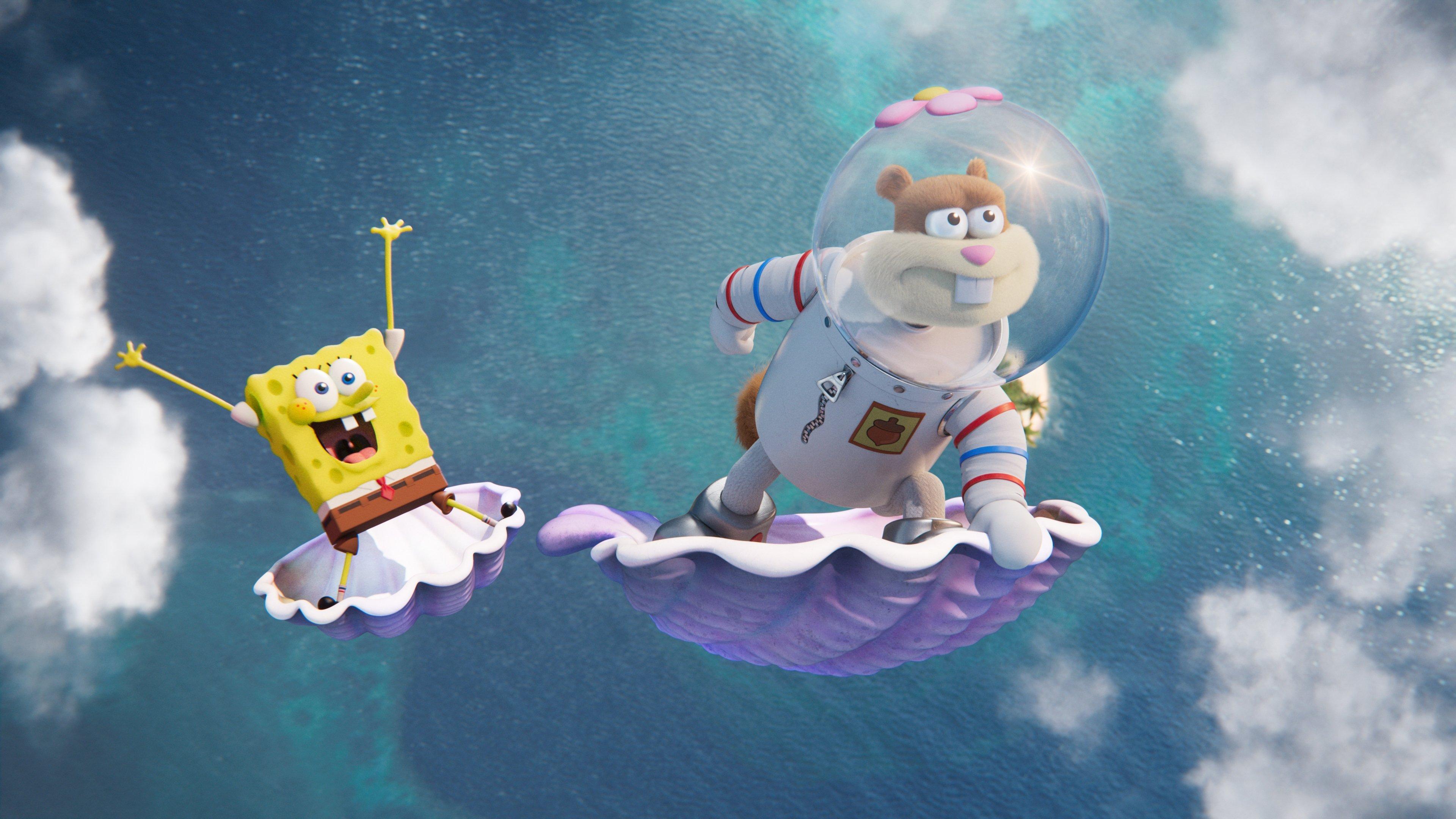 Saving Bikini Bottom: The Sandy Cheeks Movie 2024 movie scene