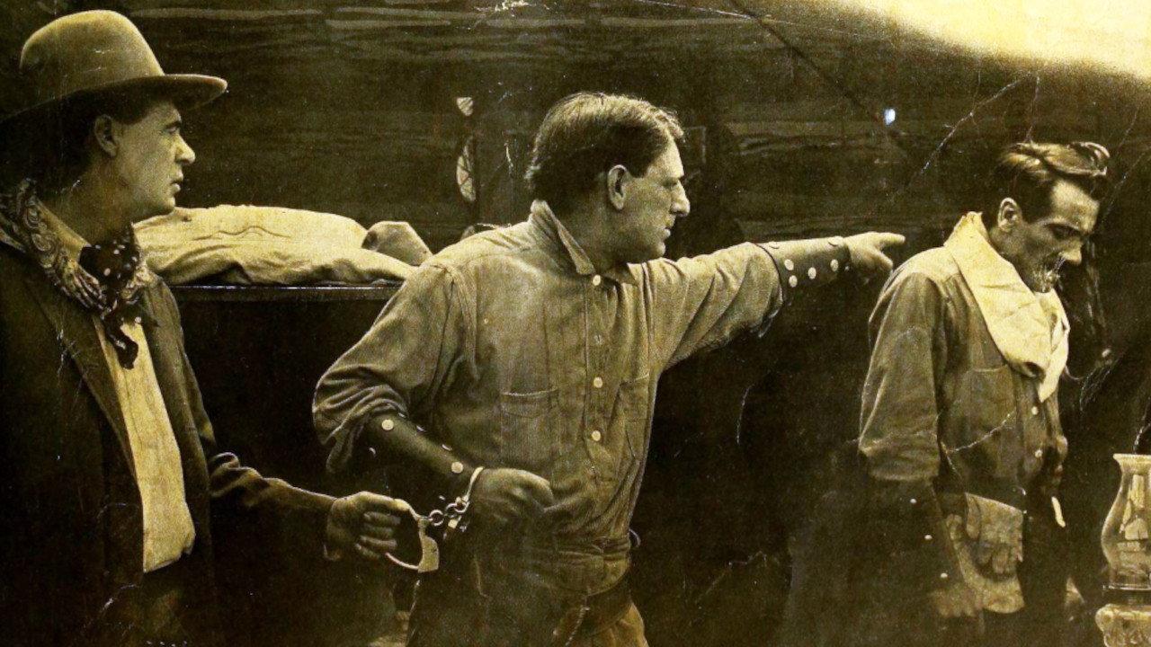 A Pal's Oath 1911 movie scene
