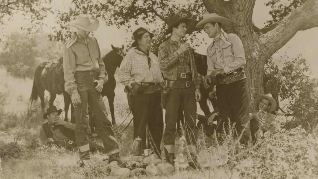 South of the Chisholm Trail 1947 movie scene