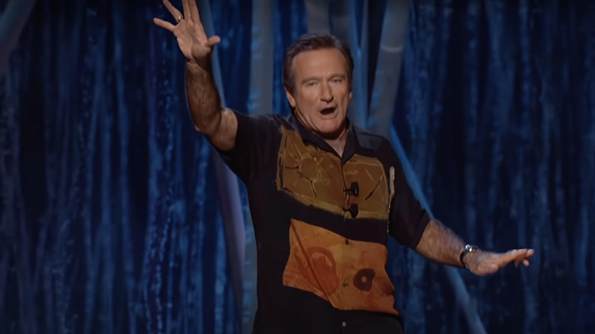 Robin Williams: Live on Broadway 2002 movie scene