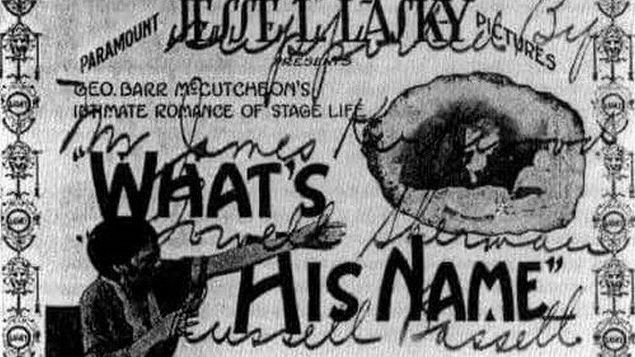What's His Name 1914 movie scene