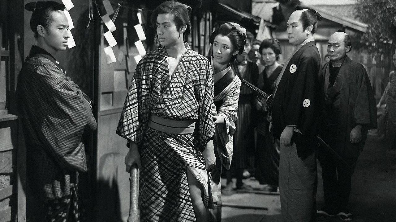Small Rats of the Edo Town 1957 movie scene