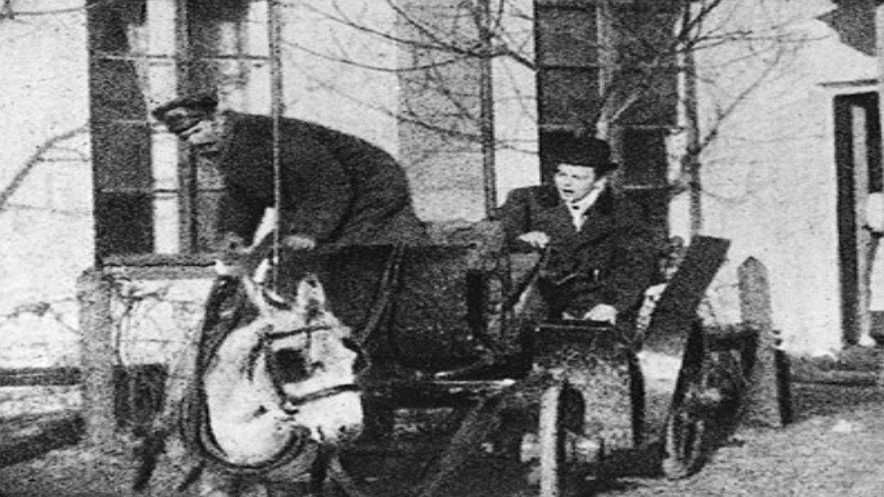 The Return of a Merry Fellow 1902 movie scene