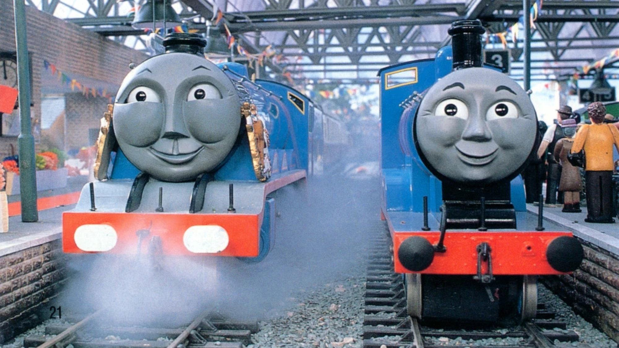 Thomas & Friends: My Little Thomas and the Royal Visitor 2002 movie scene