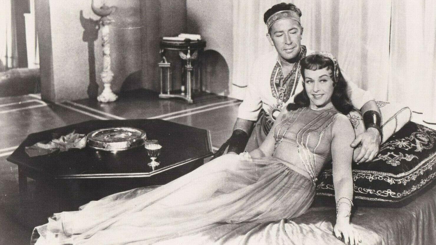 Sins of Jezebel 1953 movie scene