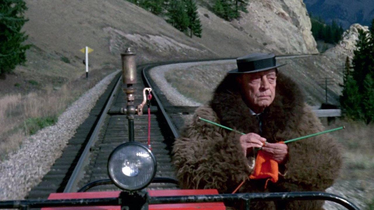 The Railrodder 1965 movie scene