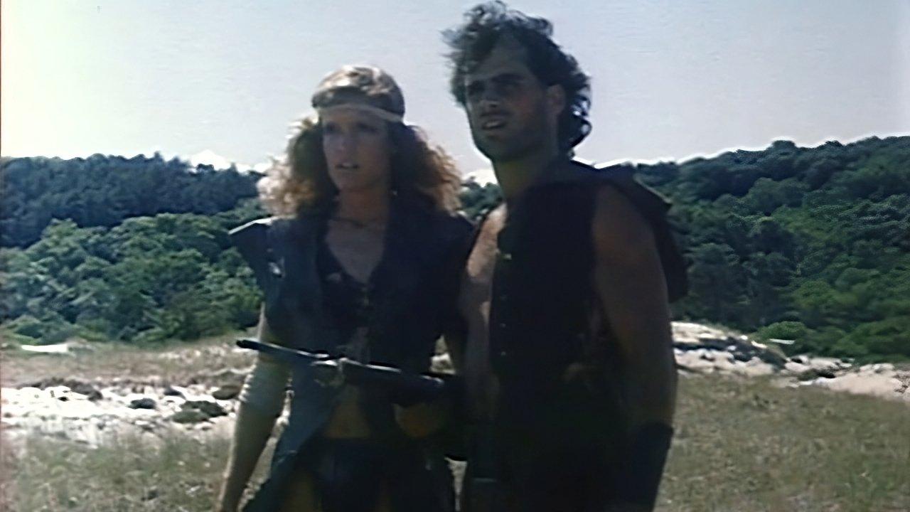 A Nymphoid Barbarian in Dinosaur Hell 1990 movie scene