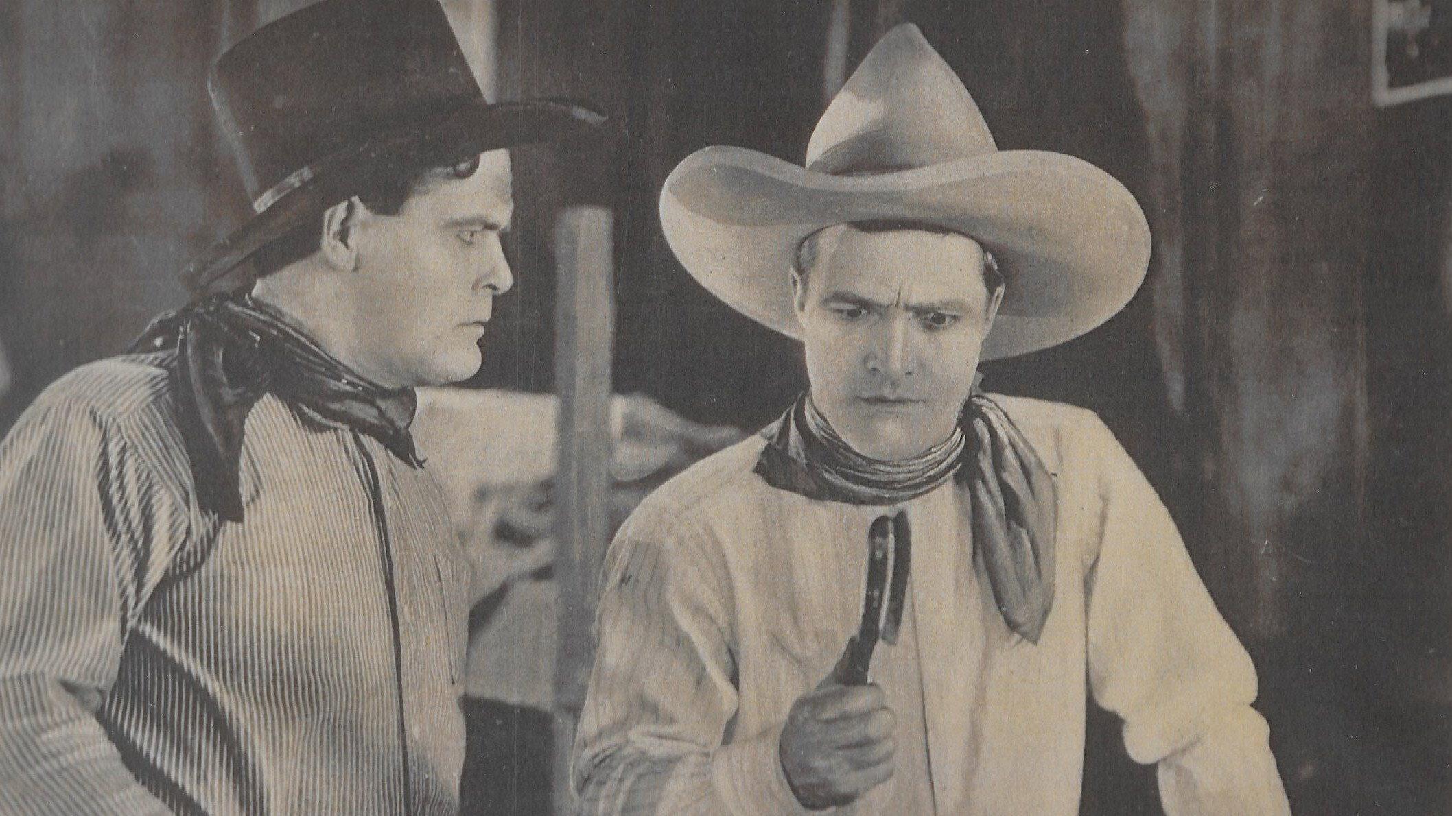 A Ridin' Romeo 1921 movie scene