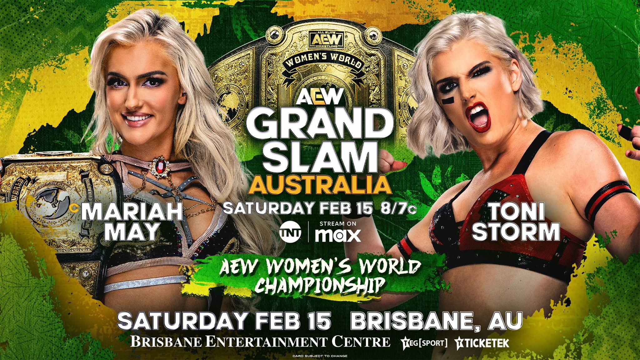 AEW: Grand Slam Australia 2025 movie scene