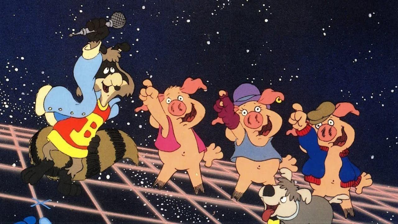 The Raccoons: Let's Dance! 1984 movie scene