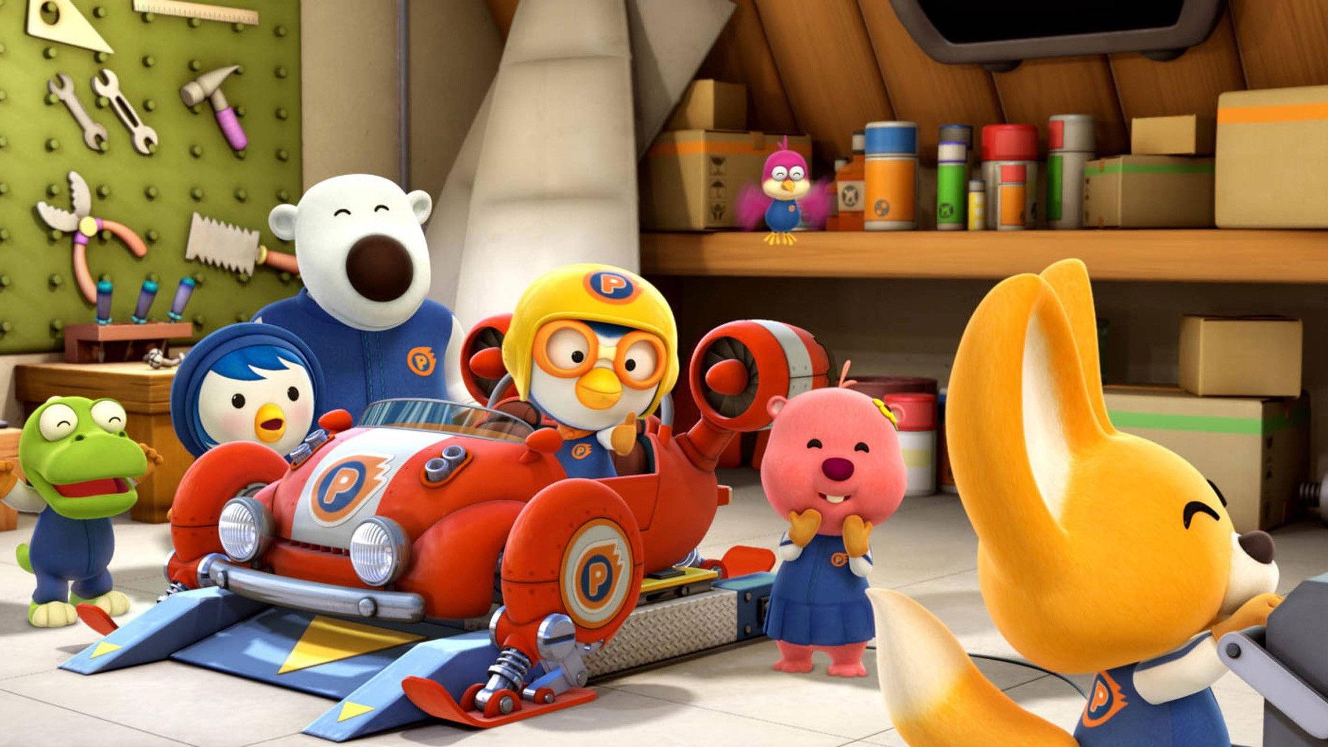 Pororo: The Racing Adventure 2013 movie scene
